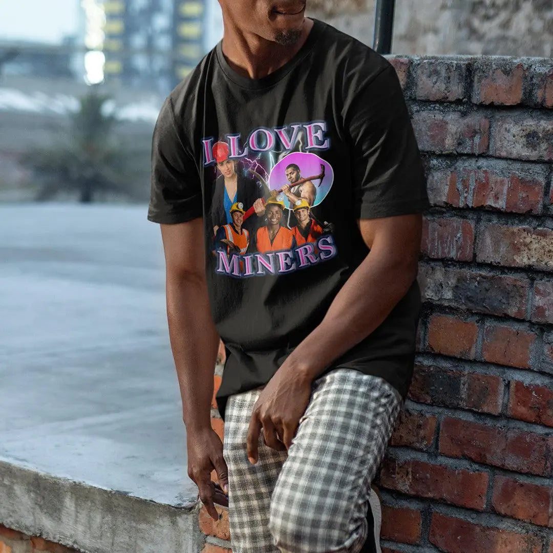 I Love Miners t-shirt - Orbital Clothing