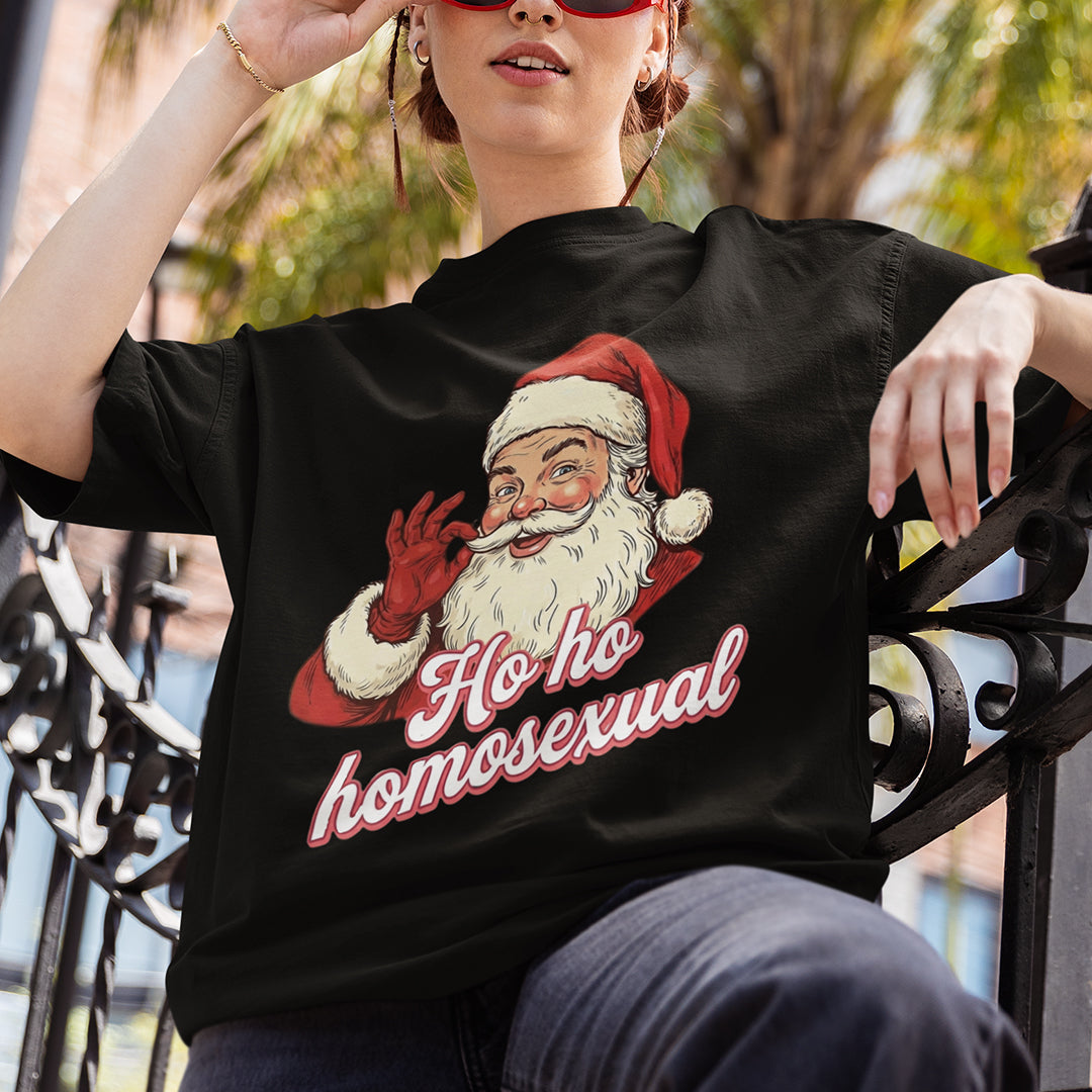 Ho ho homosexual T-Shirt Orbital Clothing