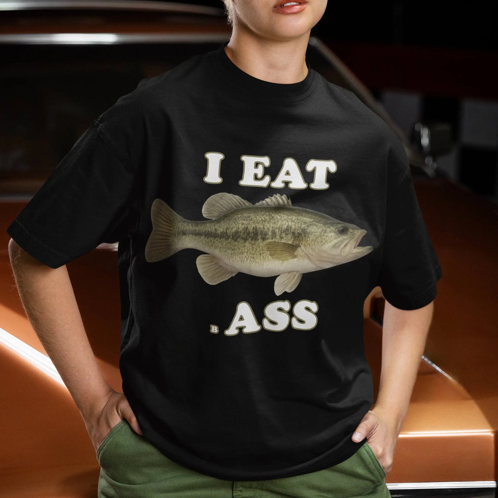 I Eat Bass T-Shirt Orbital Clothing