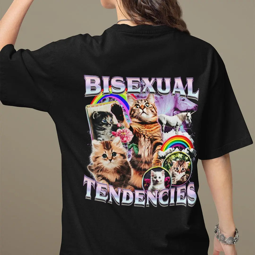 Bisexual Tendencies t-shirt (backprint) - Orbital Clothing