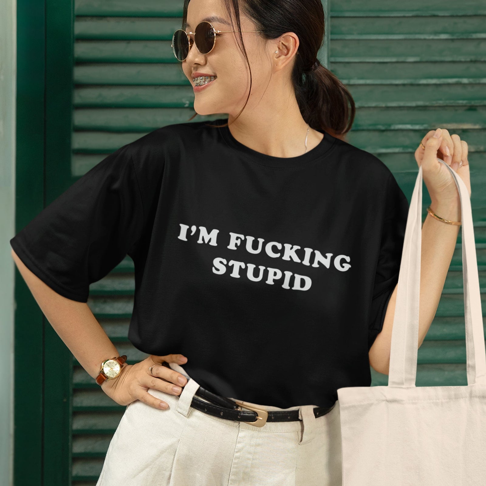 I'm fucking stupid T-Shirt Orbital Clothing