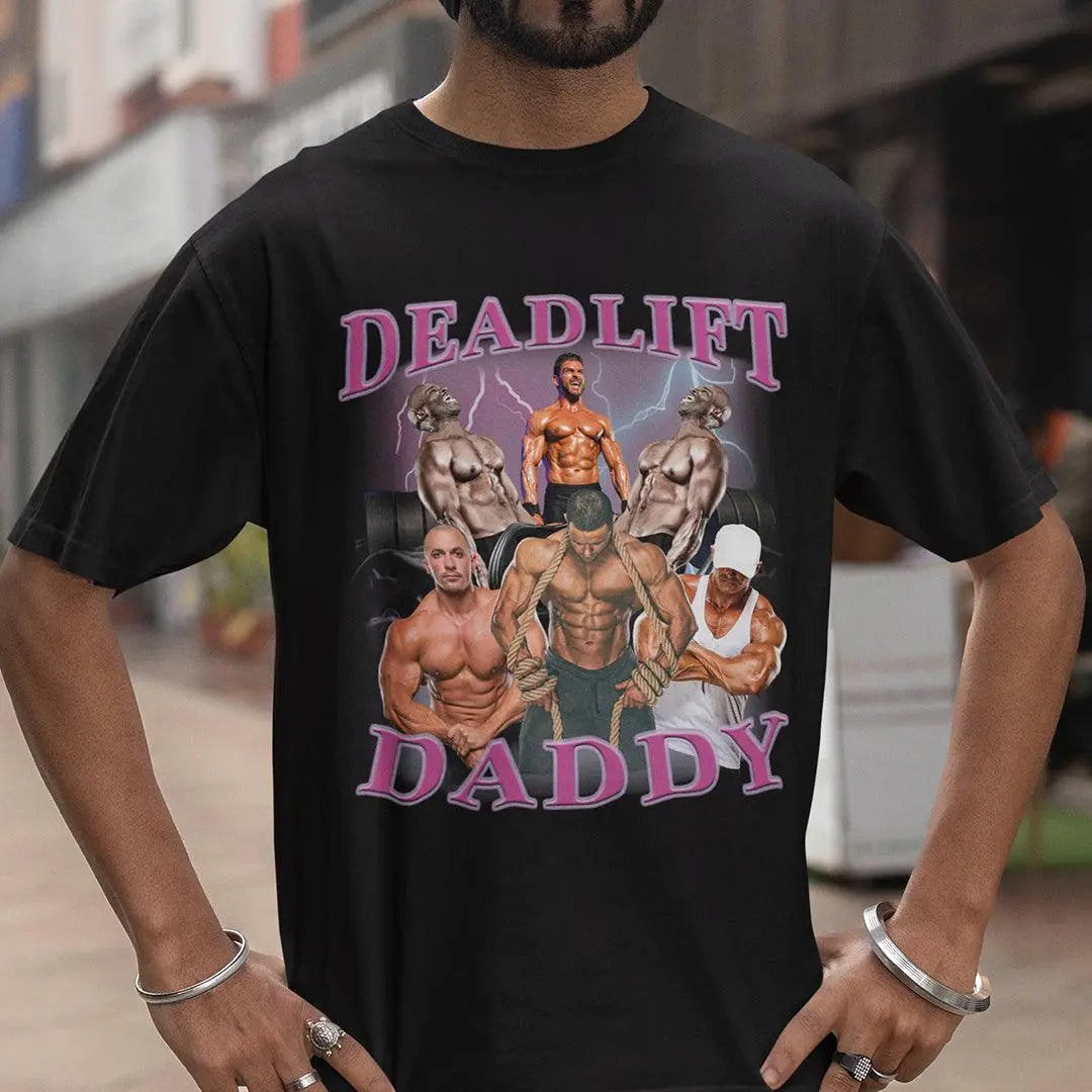Deadlift Daddy t-shirt - Orbital Clothing