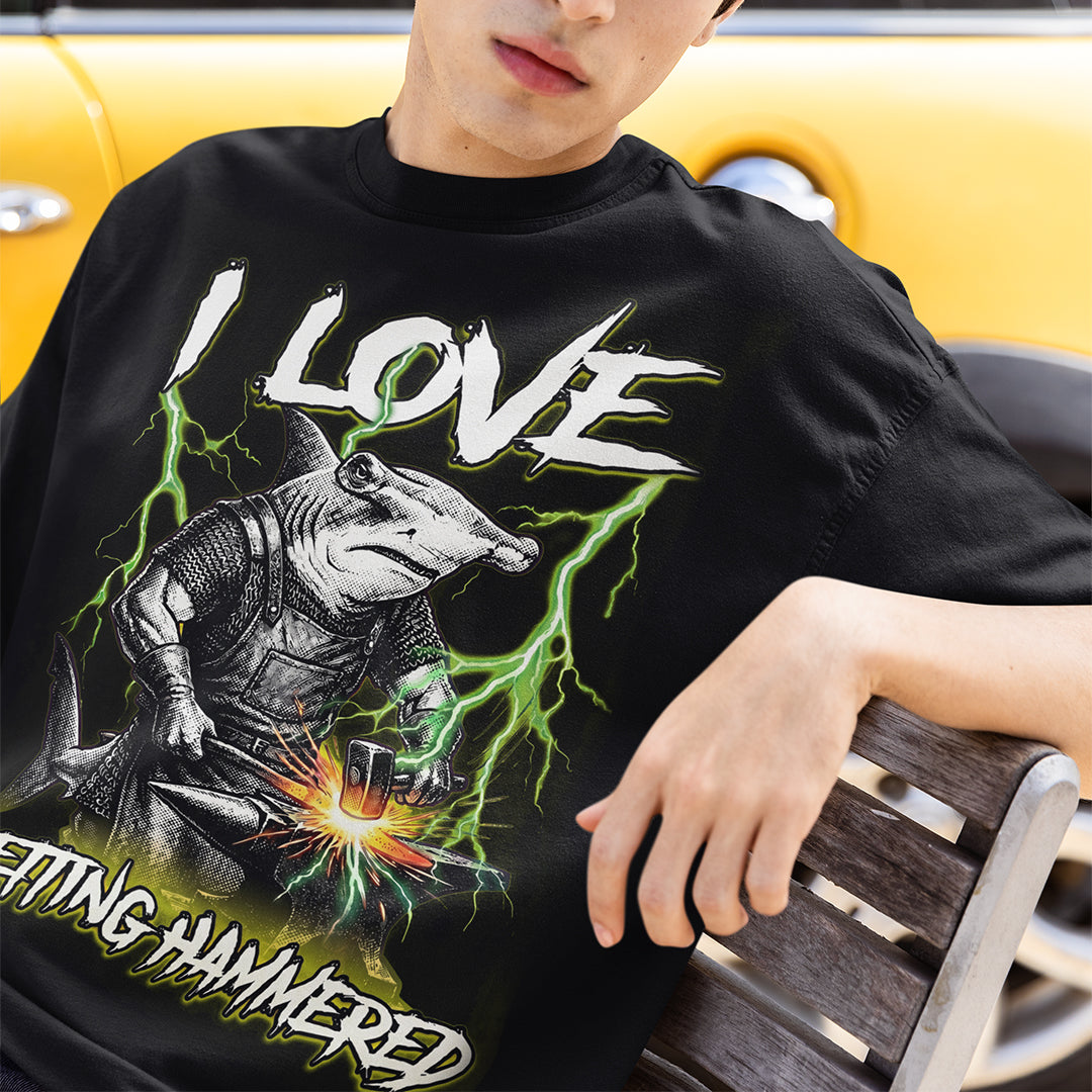 I love getting hammered T-Shirt Orbital Clothing