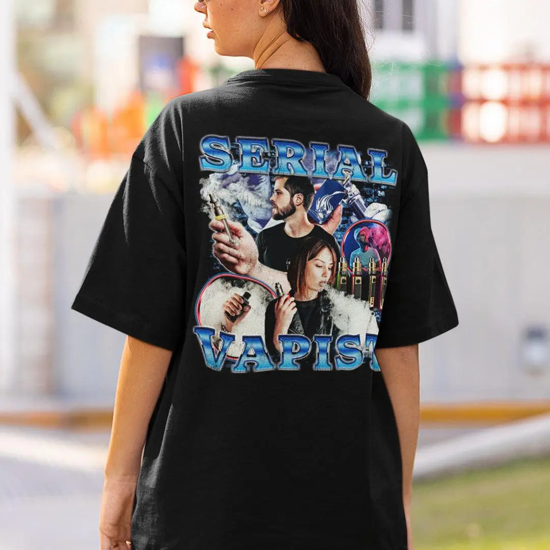 Serial Vapist t-shirt (backprint) - Orbital Clothing