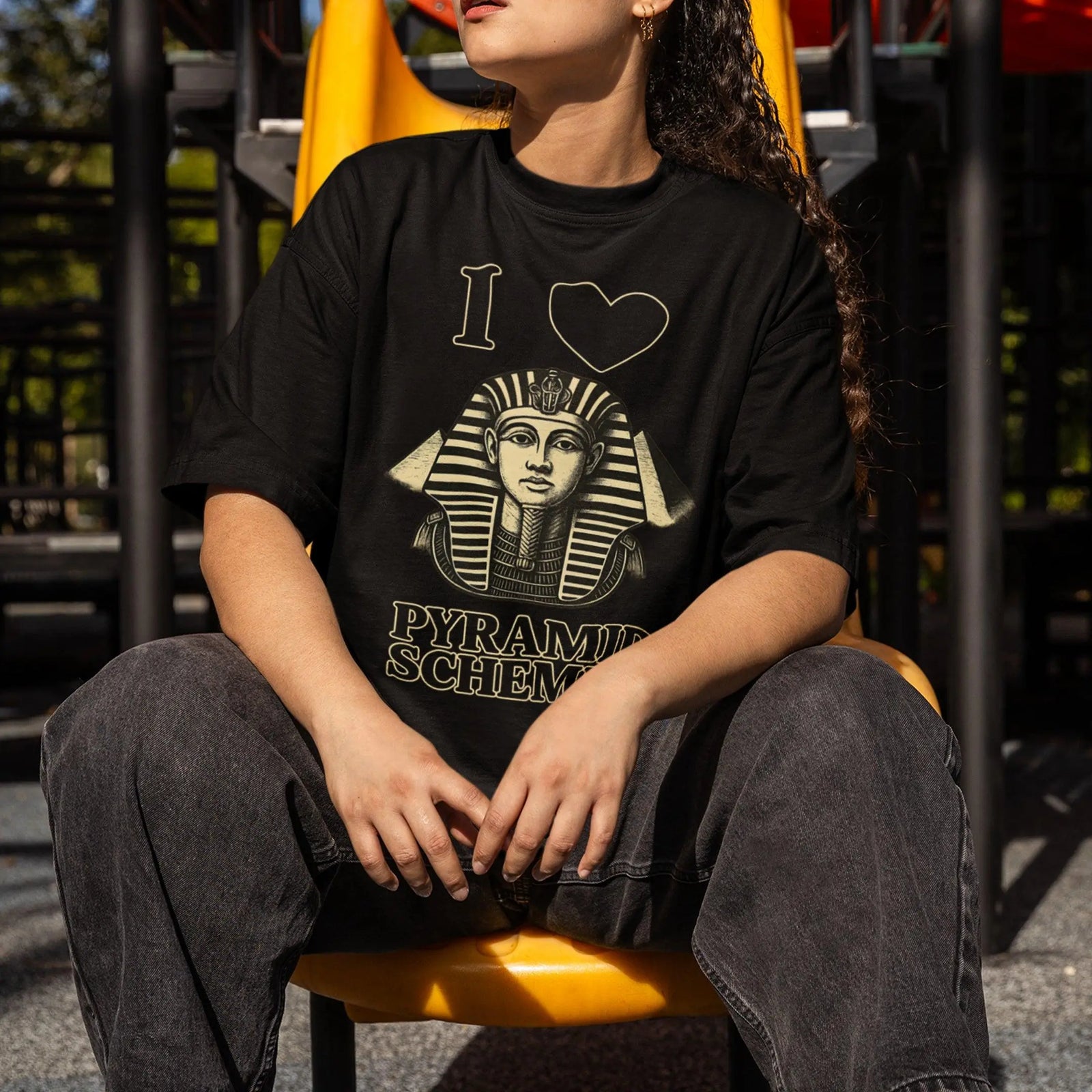 I Love Pyramid Schemes T-Shirt - Orbital Clothing