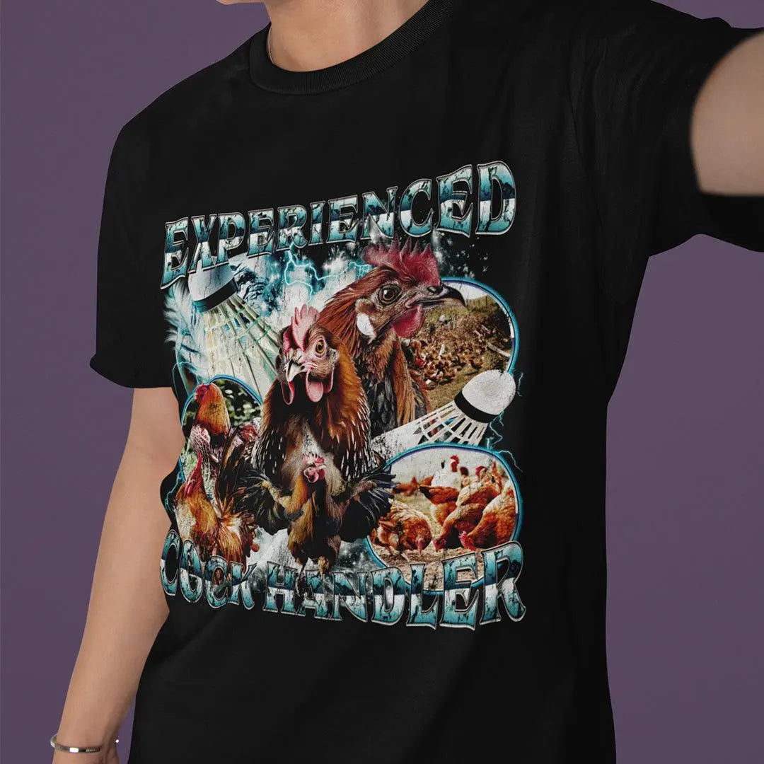 Experienced Cock Handler t-shirt - Orbital Clothing