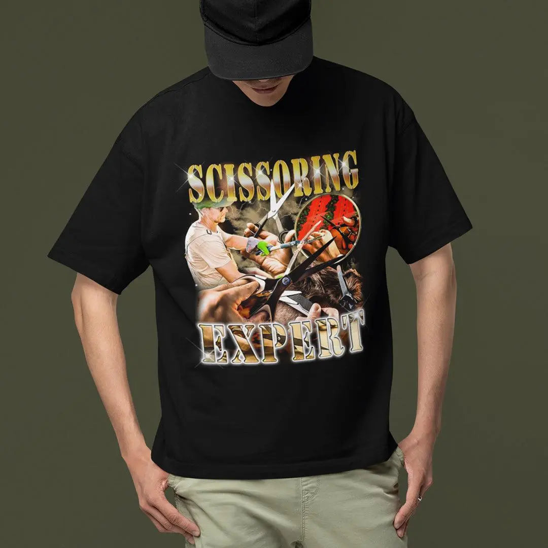 Scissoring Expert t-shirt - Orbital Clothing