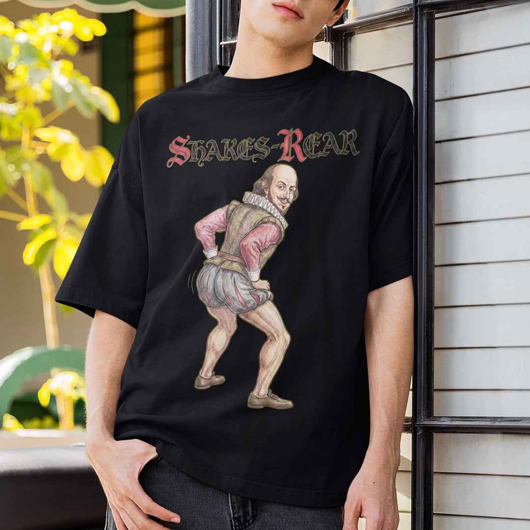 Shakes-Rear (William Shakesrear) T-Shirt Orbital Clothing