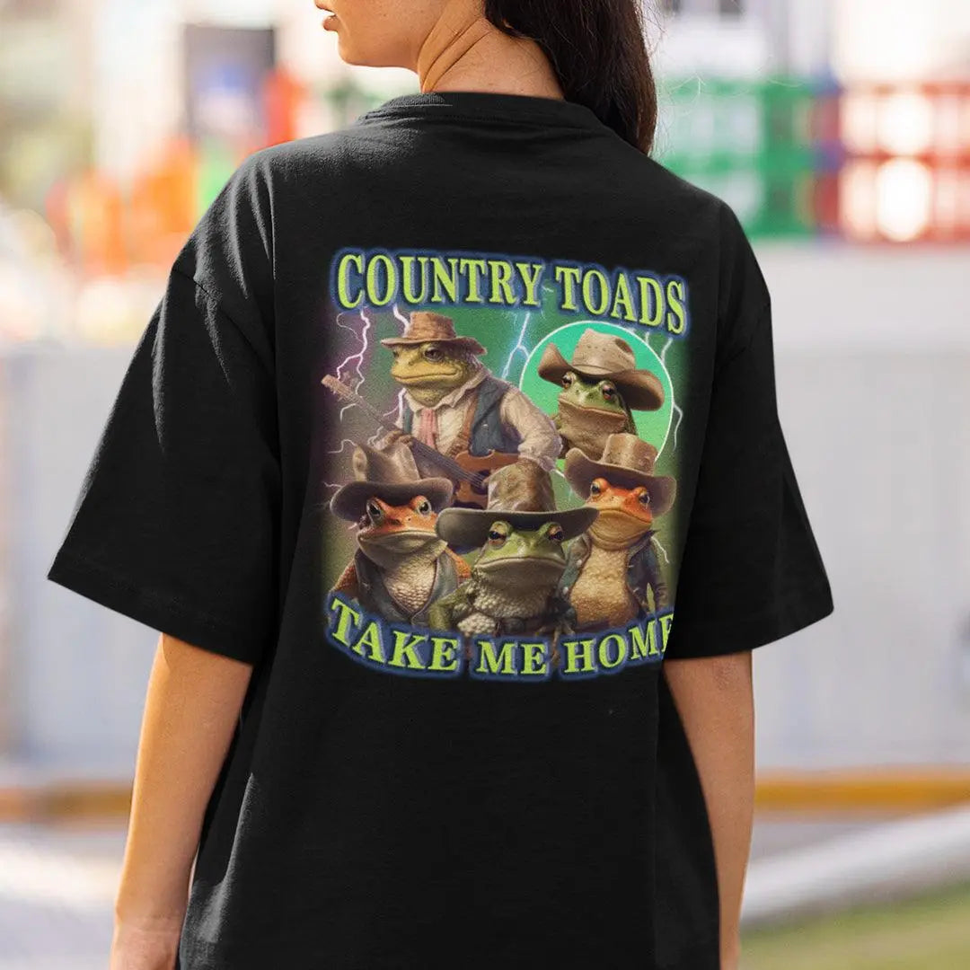 Country Toads Take me Home t-shirt (backprint) - Orbital Clothing