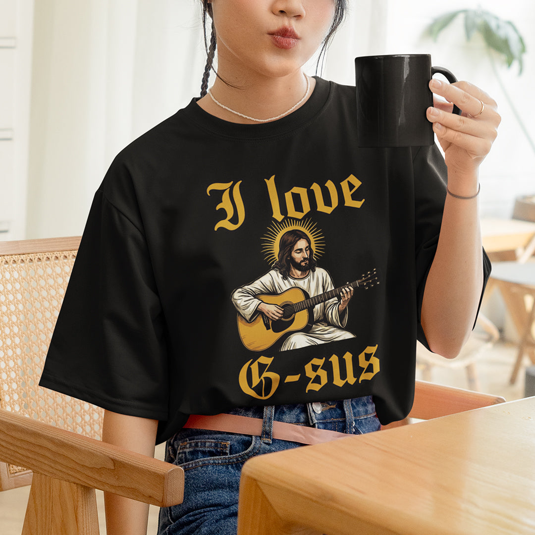 I love G-sus T-Shirt Orbital Clothing