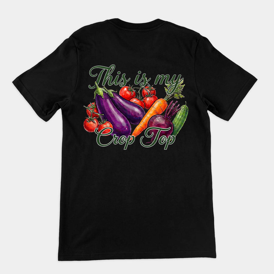 This is my crop top T-Shirt (backprint) Orbital Clothing