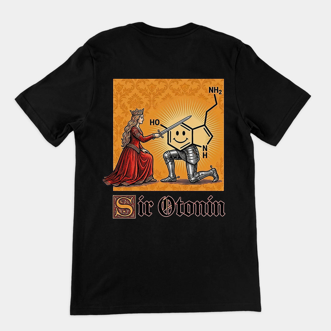 Sir Otonin (serotonin) T-Shirt (backprint) Orbital Clothing