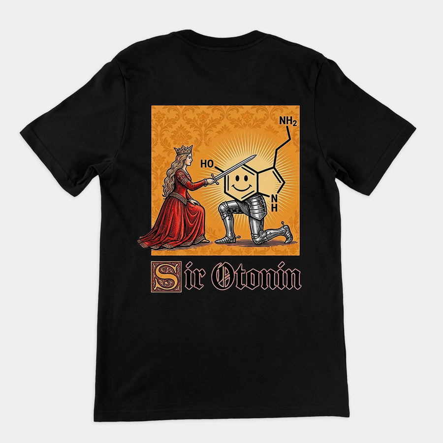 Sir Otonin (serotonin) T-Shirt (backprint) Orbital Clothing
