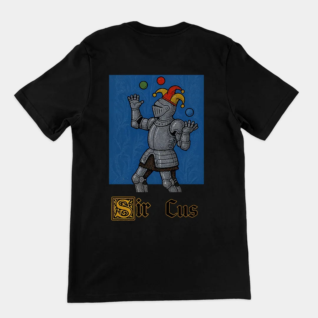 Sir Cus T-Shirt (backprint) - Orbital Clothing