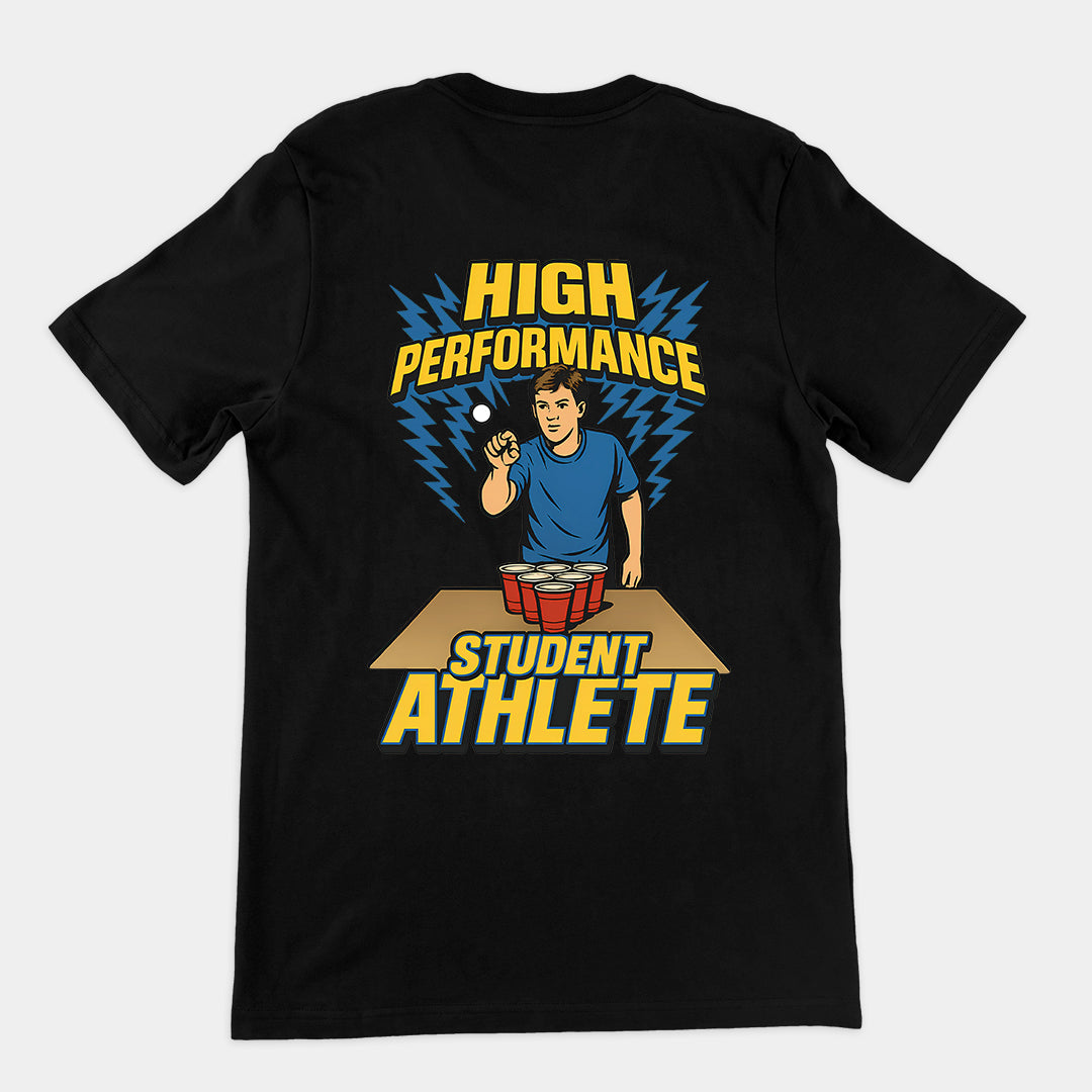 High Performance Student Athlete T-Shirt (backprint)