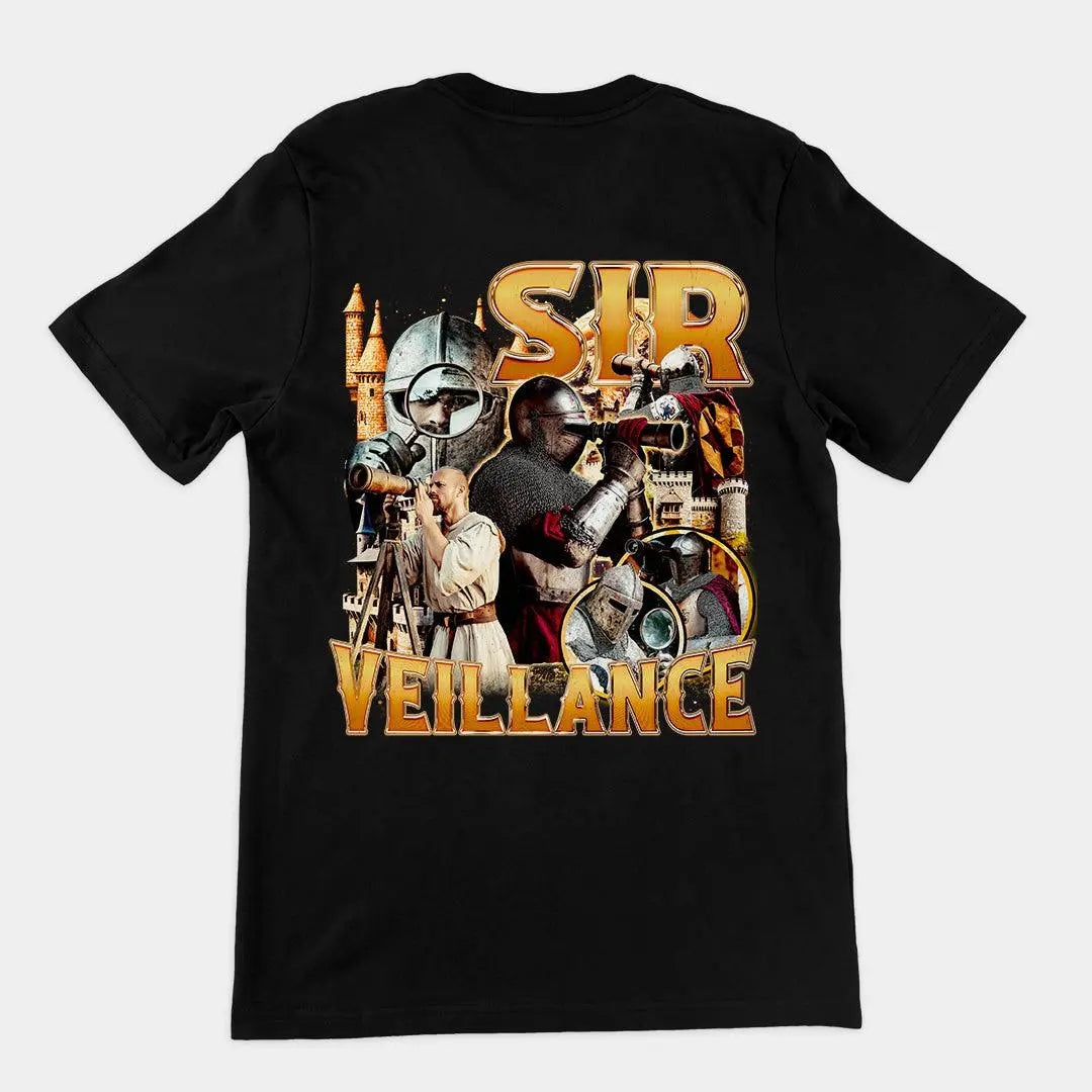 Sir Veillance T-Shirt (backprint) - Orbital Clothing