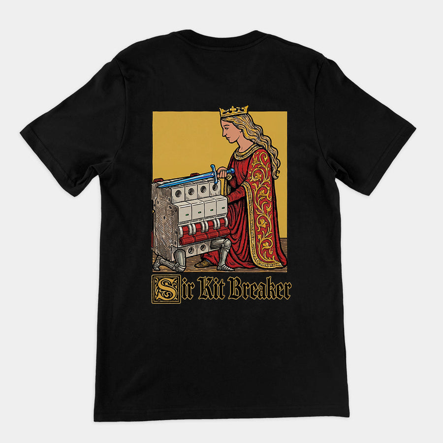 Sir Kit Breaker T-Shirt (backprint) Orbital Clothing