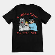Een sappig Chinees zeehonden T-shirt (achterkant)