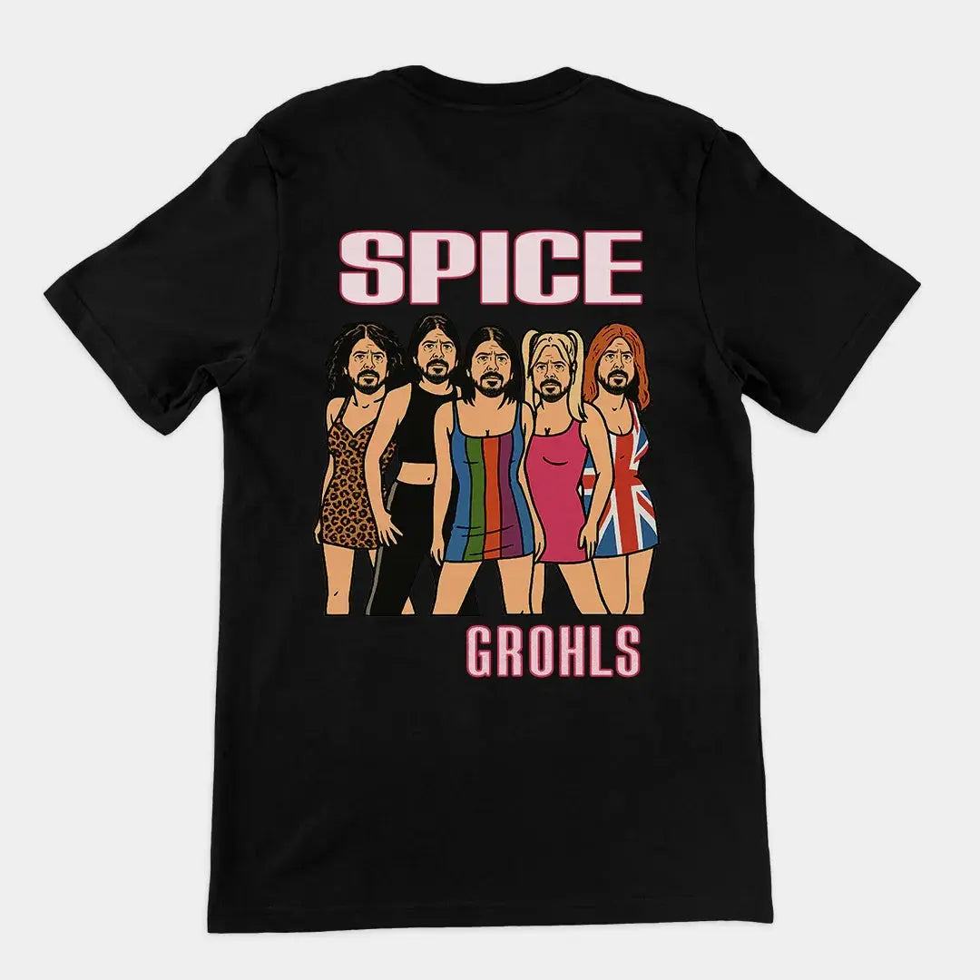 Spice Grohls T-Shirt (backprint) - Orbital Clothing