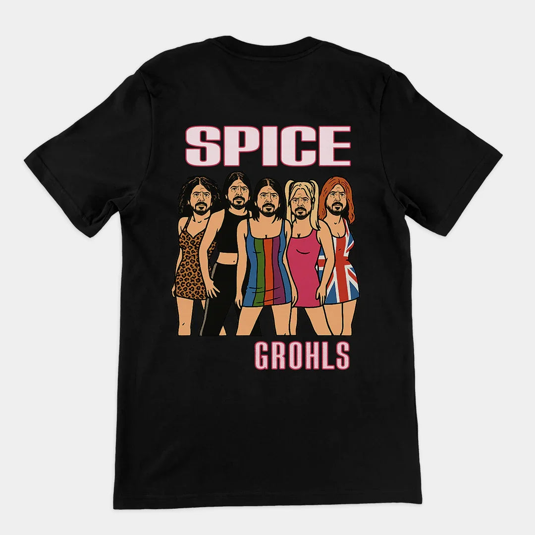 Spice Grohls T-Shirt (backprint) - Orbital Clothing