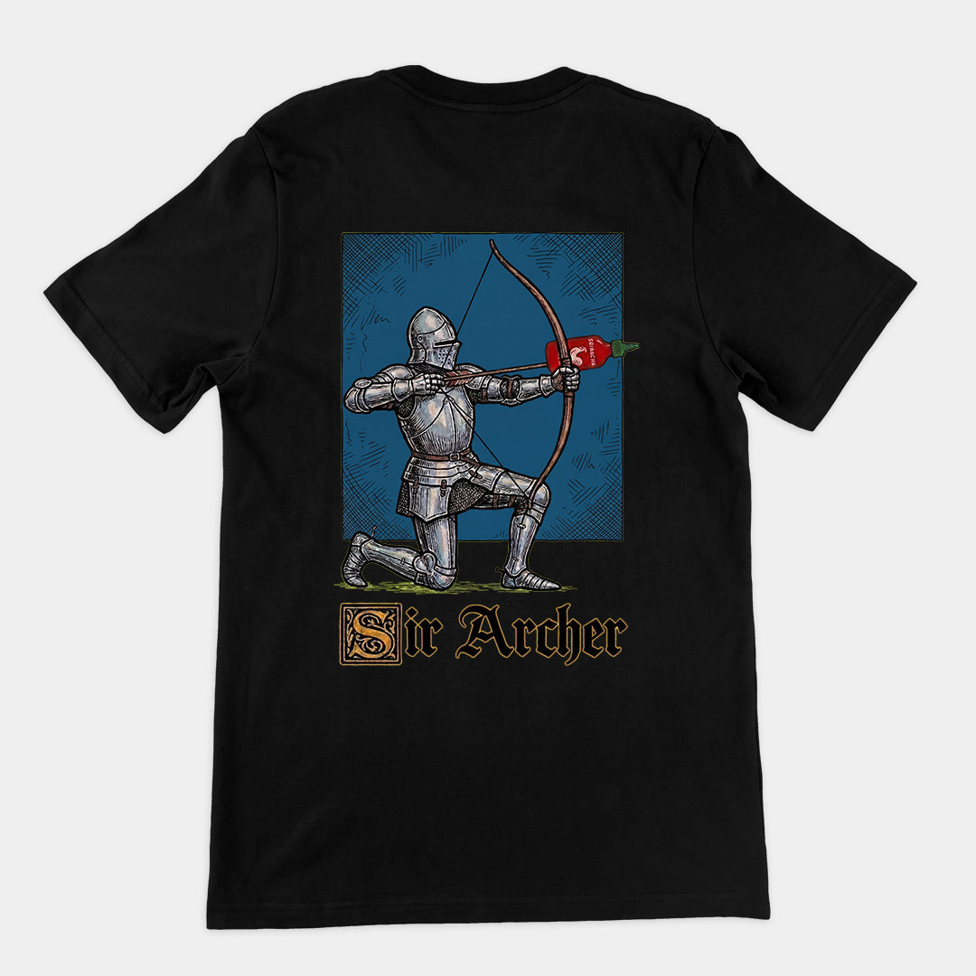 Sir Archer T-Shirt (backprint) Orbital Clothing