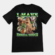 Ich habe homosexuelle Neigungen T-Shirt (Rückenaufdruck)