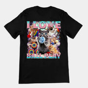 I love ball play (cats) T-Shirt (backprint)