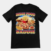 Beige Food Baddie T-Shirt (backprint)