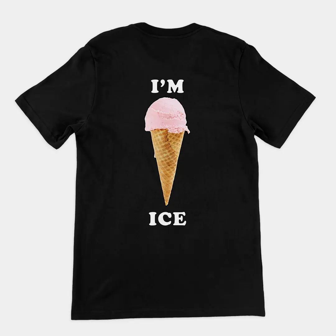 I'm ice T-Shirt (backprint) Orbital Clothing