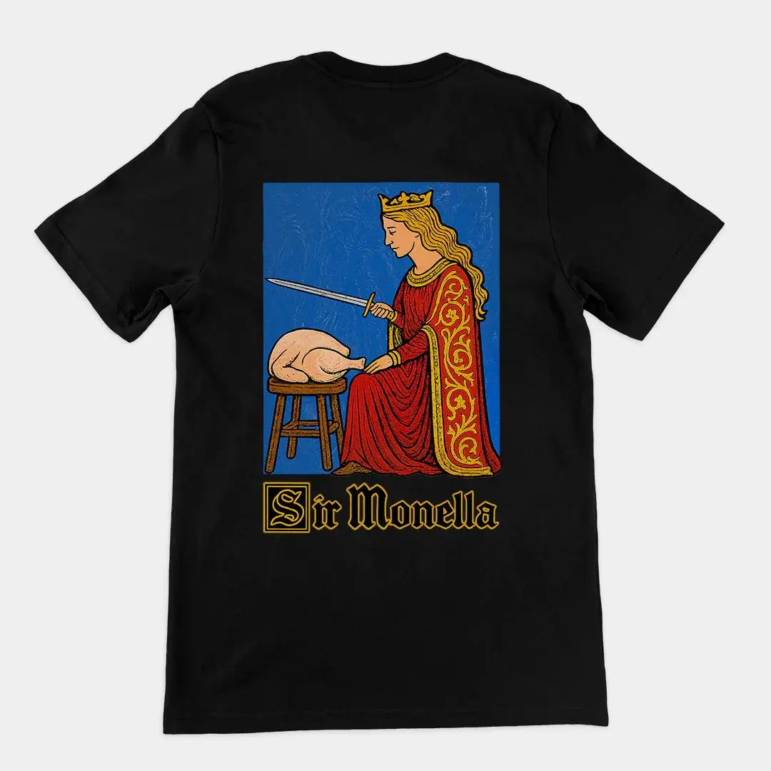 Sir Monella T-Shirt (backprint) - Orbital Clothing