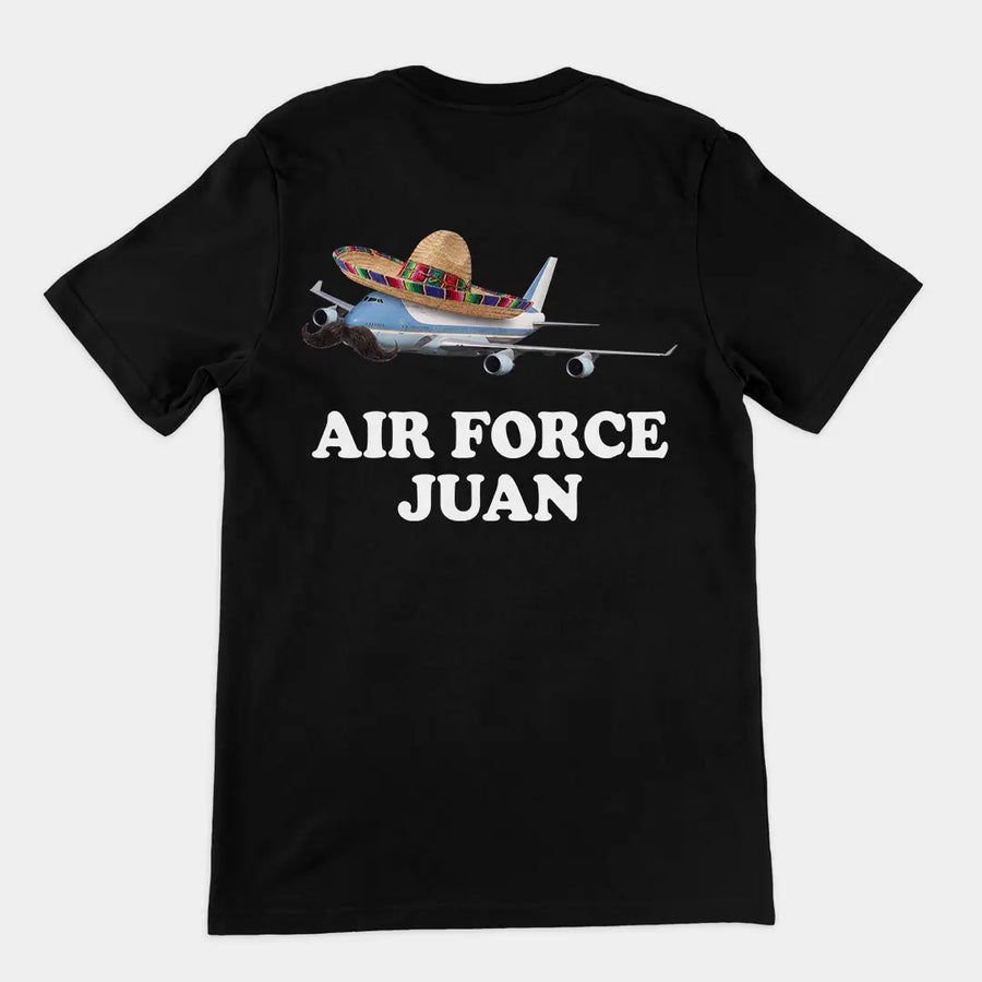 Air Force Juan T-Shirt (backprint) Orbital Clothing