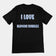 Ich liebe es, Seifenblasen zu pusten – T-Shirt (Rückenaufdruck)