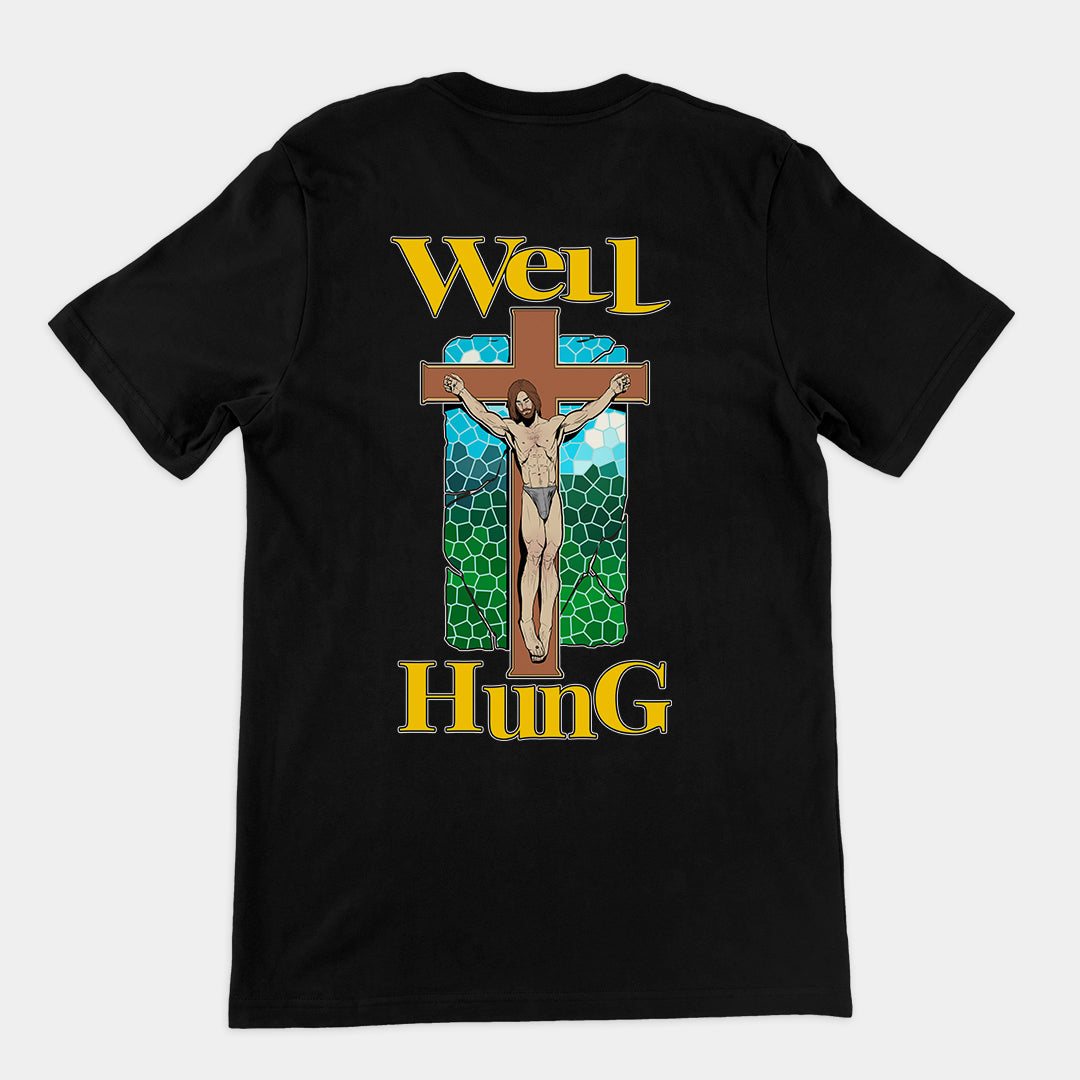 well hung T-Shirt (backprint)