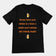 Jedes Bier, das du trinkst, ist ein Bier, das kein Kind trinken kann – tu deinen Teil! T-Shirt (Rückenaufdruck)