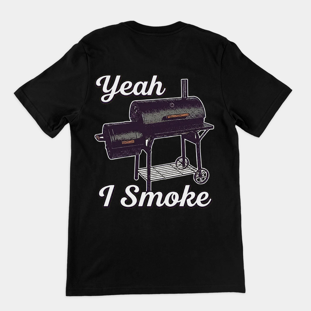 Yeah I smoke T-Shirt (backprint) Orbital Clothing