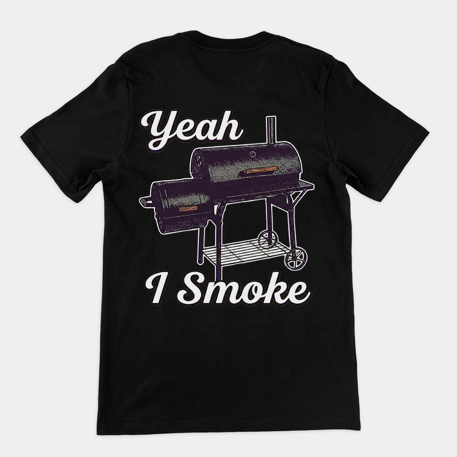 Yeah I smoke T-Shirt (backprint) Orbital Clothing