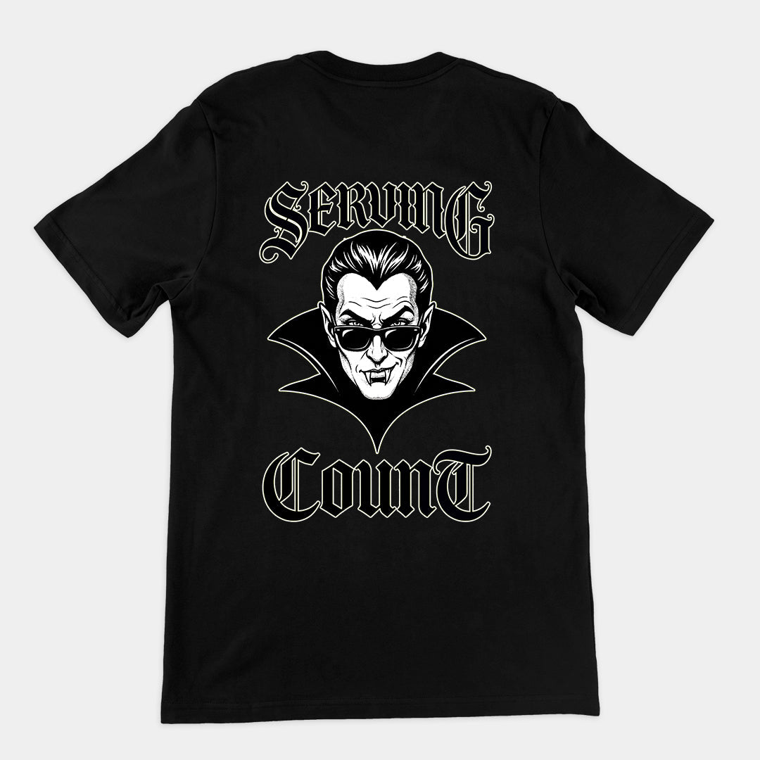 Seving Count T-Shirt (backprint) Orbital Clothing