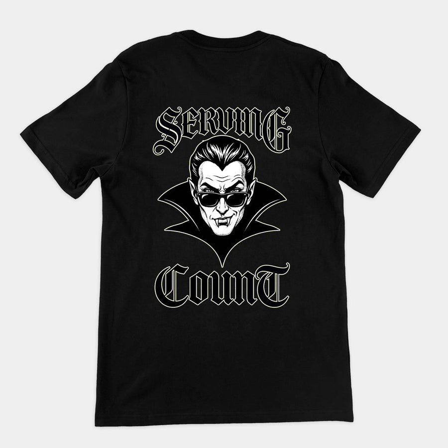 Seving Count T-Shirt (backprint) Orbital Clothing