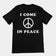 I come in peace T-Shirt (backprint)