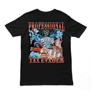 Professioneel belastingontduiker T-shirt (achterkant)