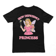 T-Shirt „Eisenmangel-Prinzessin“ (Rückenaufdruck)