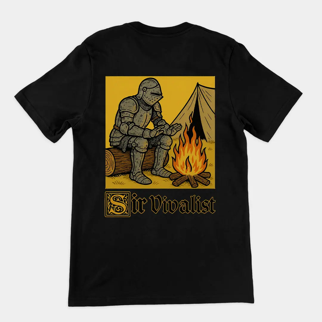 Sir Vivalist T-Shirt (backprint) Orbital Clothing