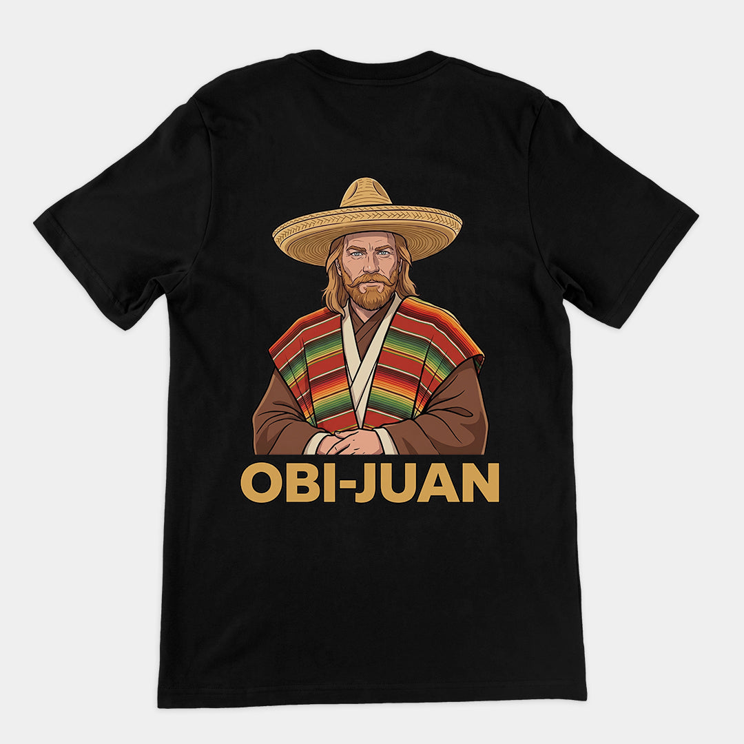 Obi-Juan T-Shirt (backprint) Orbital Clothing