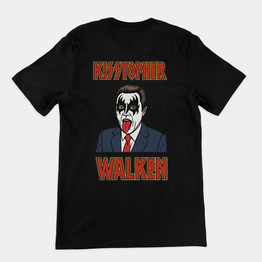 Kisstopher Walken T-Shirt (backprint) Orbital Clothing