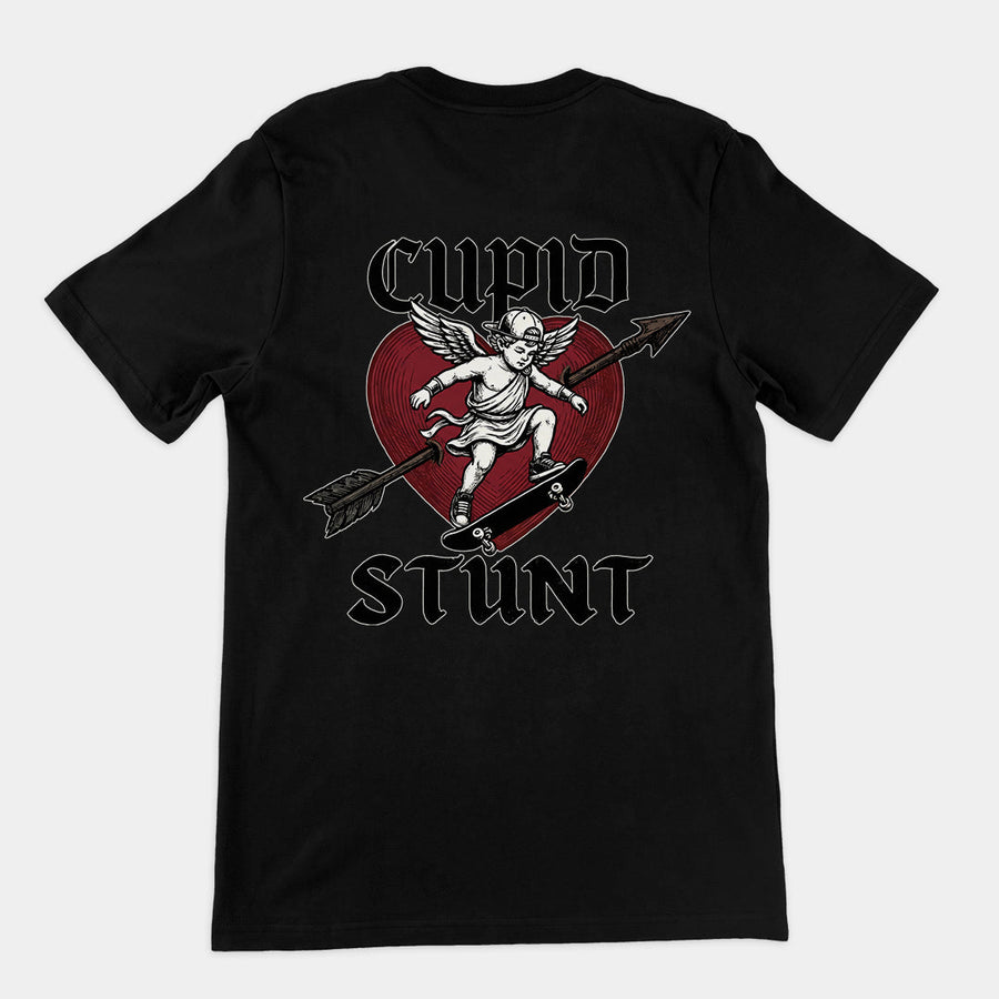 Cupid Stunt T-Shirt (backprint) Orbital Clothing