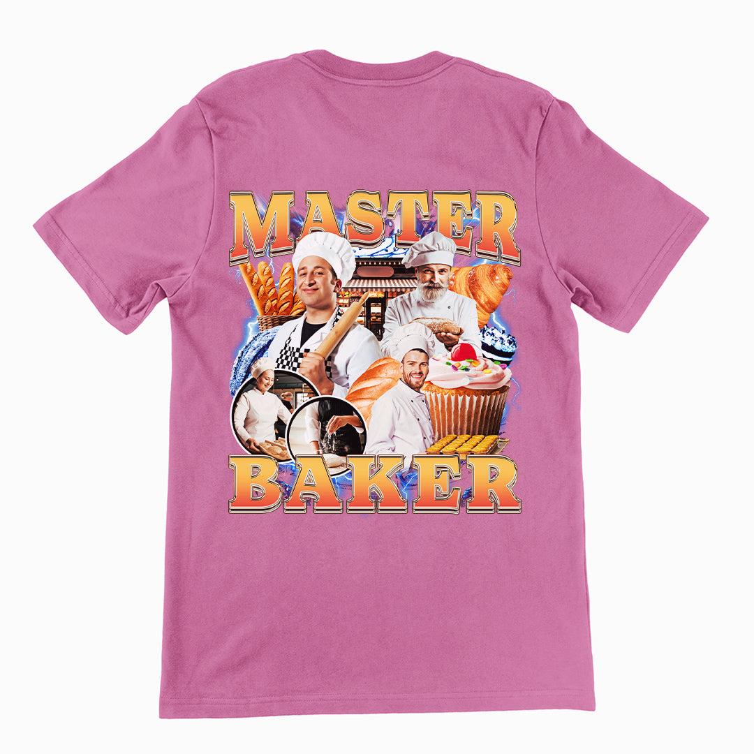 Master Baker T-Shirt (backprint) Orbital Clothing