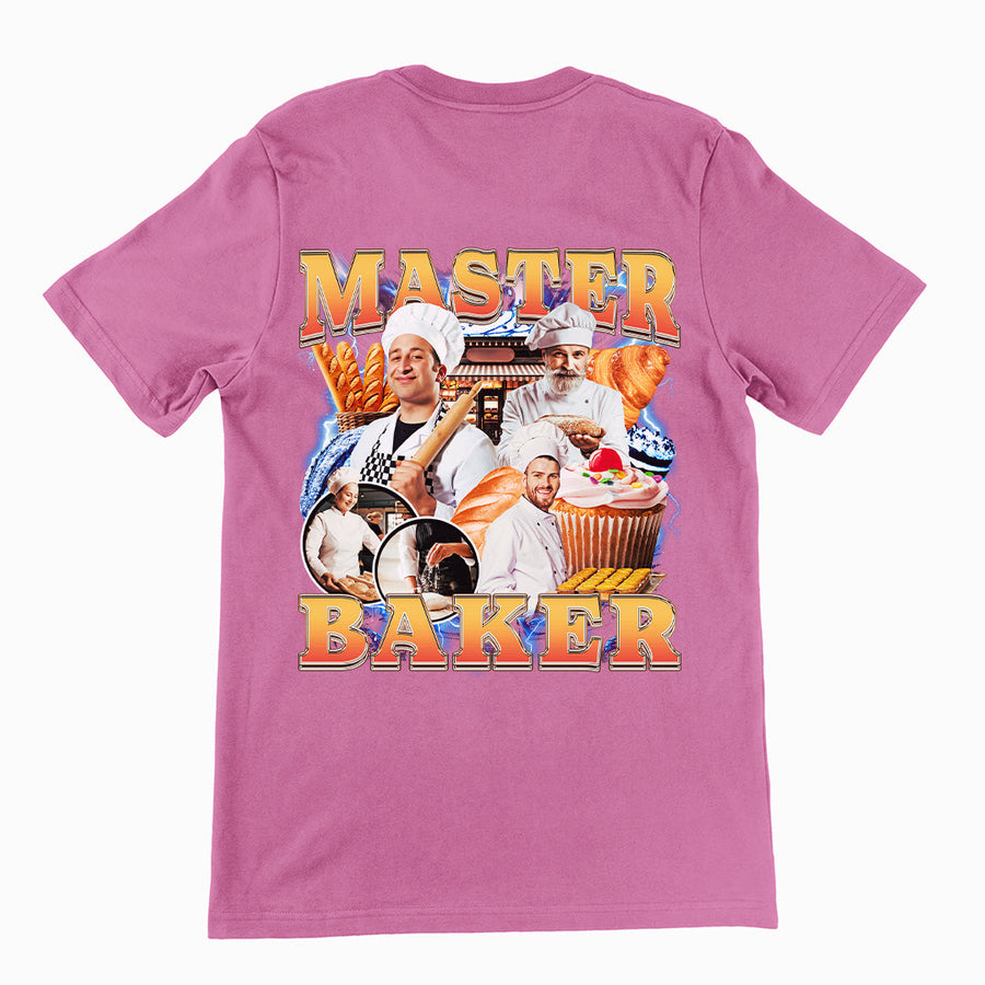 Master Baker T-Shirt (backprint) Orbital Clothing