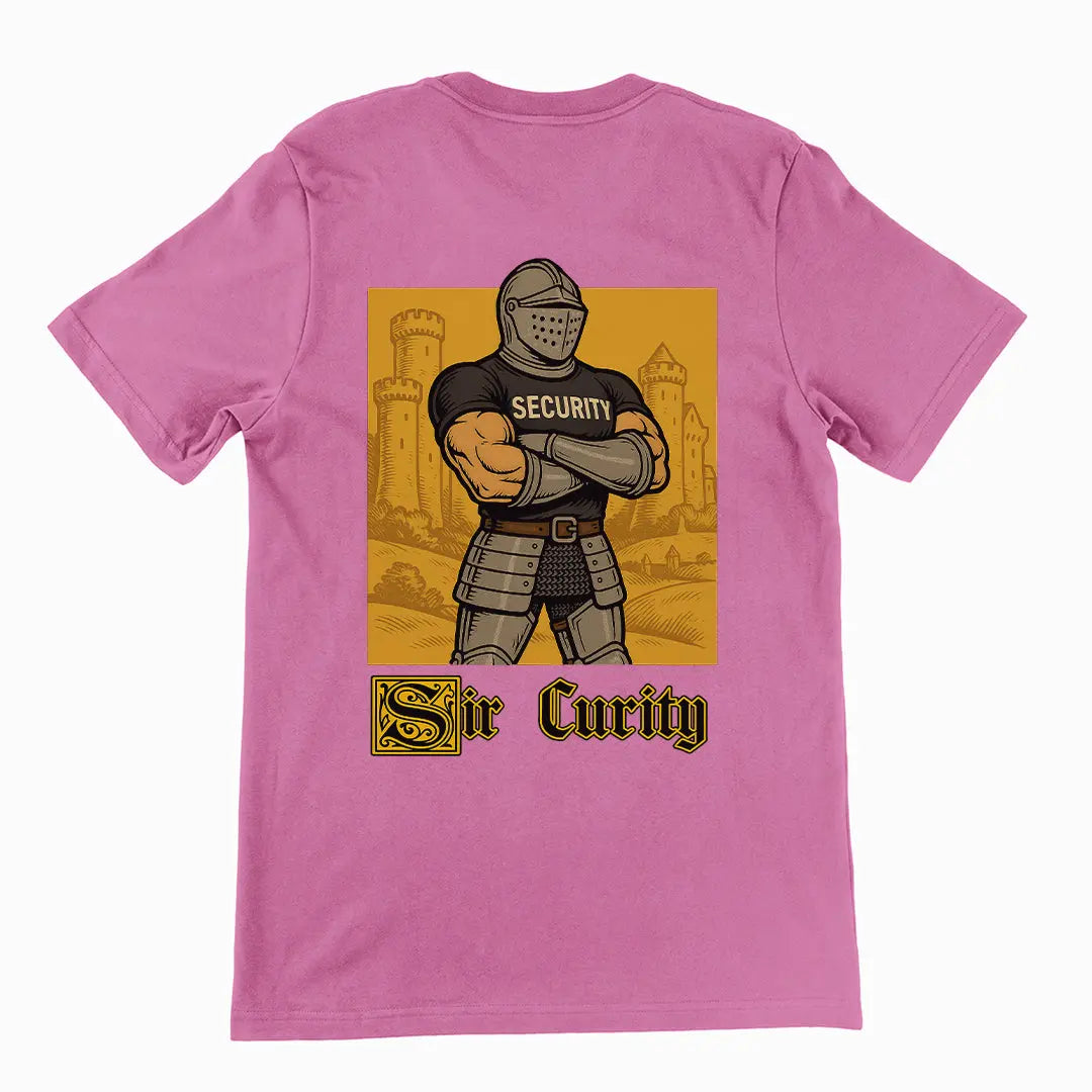 Sir Curity T-Shirt (backprint) Orbital Clothing
