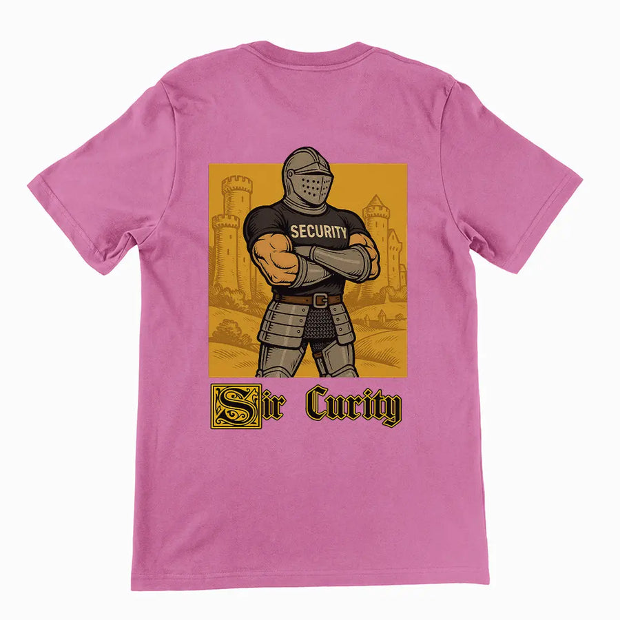 Sir Curity T-Shirt (backprint) Orbital Clothing