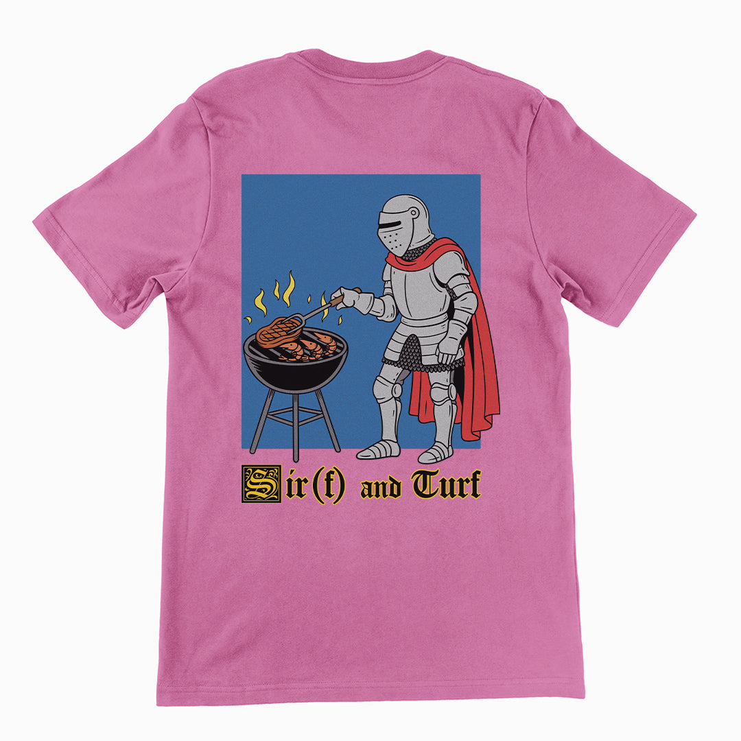 Sir(f) and Turf T-Shirt (backprint)